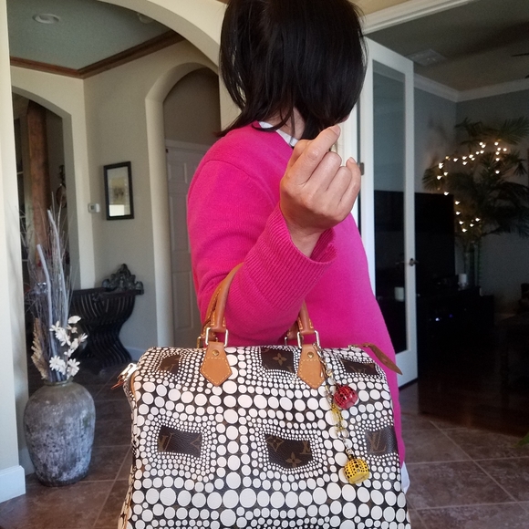 SOLD@! Limited Edit. LV Speedy 30 YAYOI KUSAMA - - Picture 1 of 12